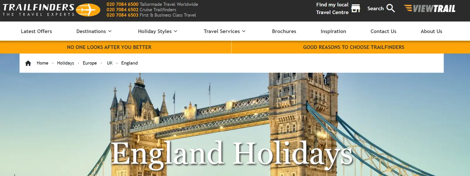 travel agency for uk