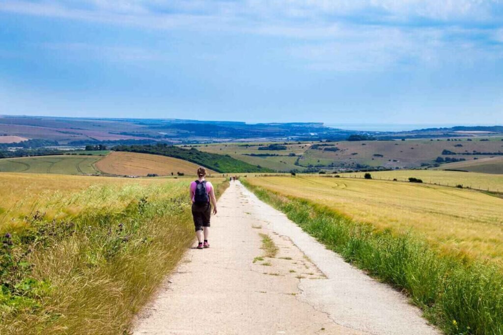 The South Downs Way, devil's dyke