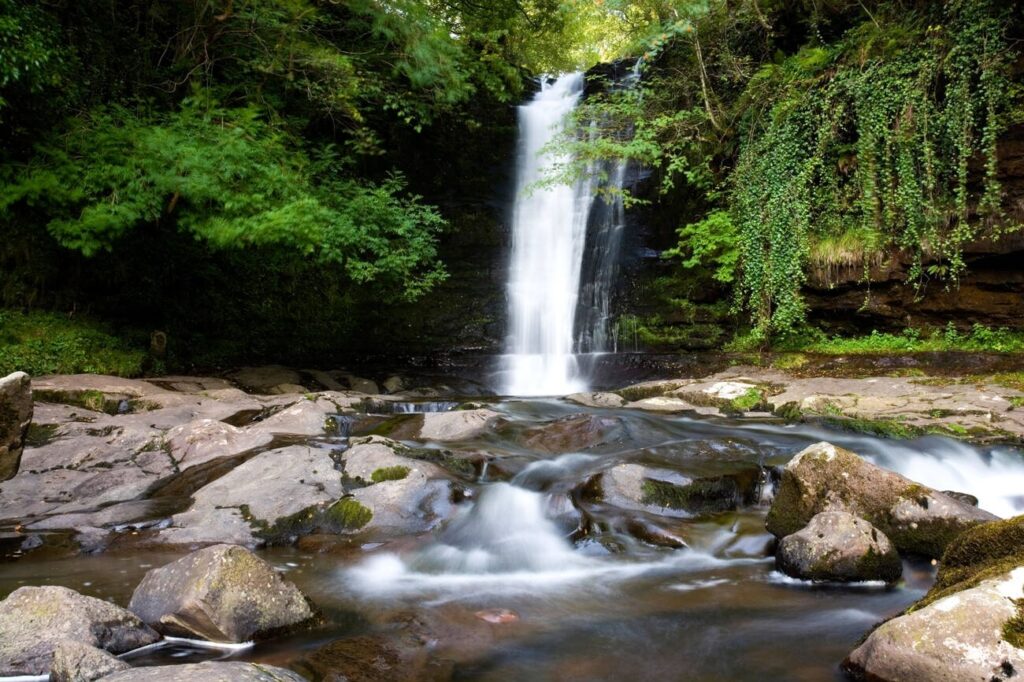 Blaen y Glyn Waterfalls, waterfalls in south wales