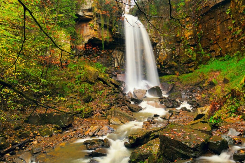 Melincourt Falls, waterfalls in south wales