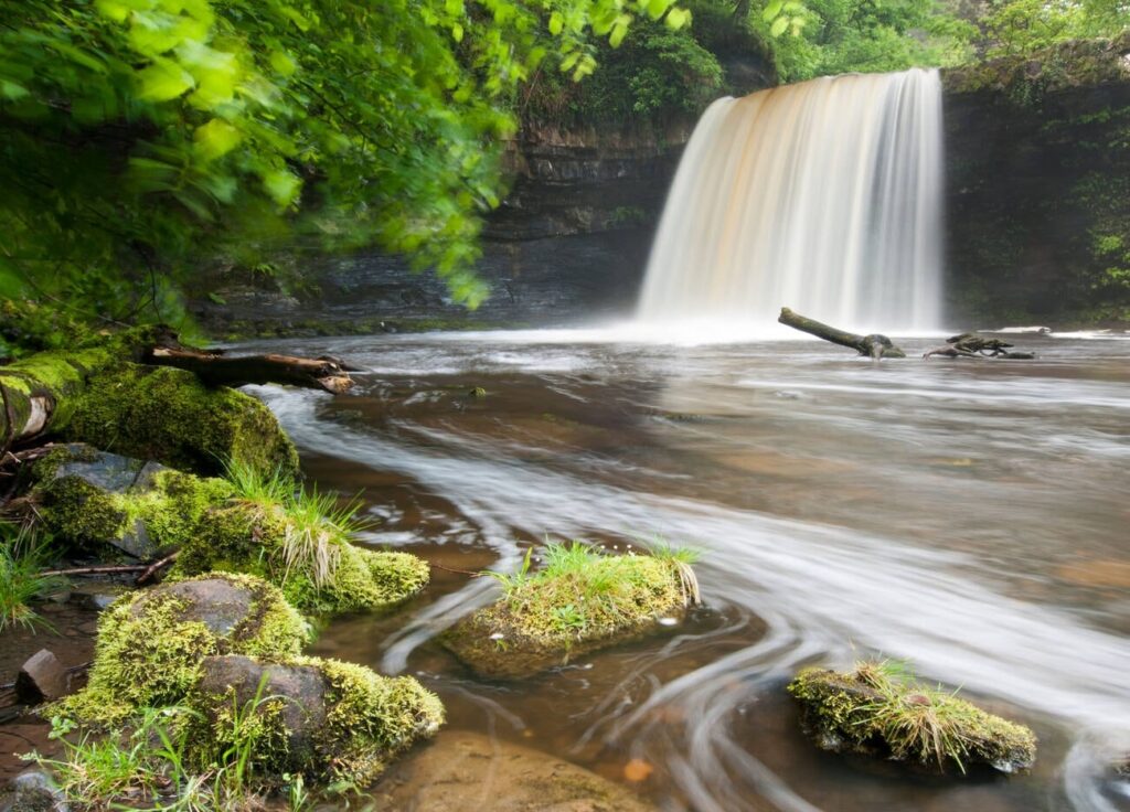 Sgwd Gwladys, lady falls, waterfall in south wales